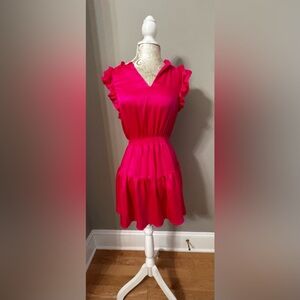 Steve Madden Women's Prairie Dreams Dress Pink, Size X Small NWT